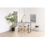 Seaford barbord 120x 60 cm - Eik/sort