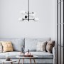 Arve taklampe 10190 - Sort/hvit