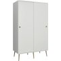 Softline garderobe - Hvit