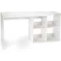 Broz skrivebord 115x77 cm - Hvit