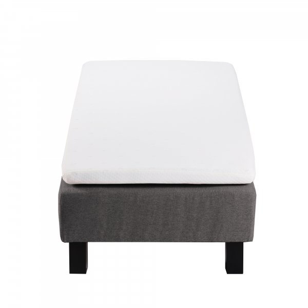 Somnia Familieseng 80x200 cm, enkeltseng med madrassbelegg - Grå Somnia Familieseng 80x200 cm, enkeltseng med madrassbelegg - Grå