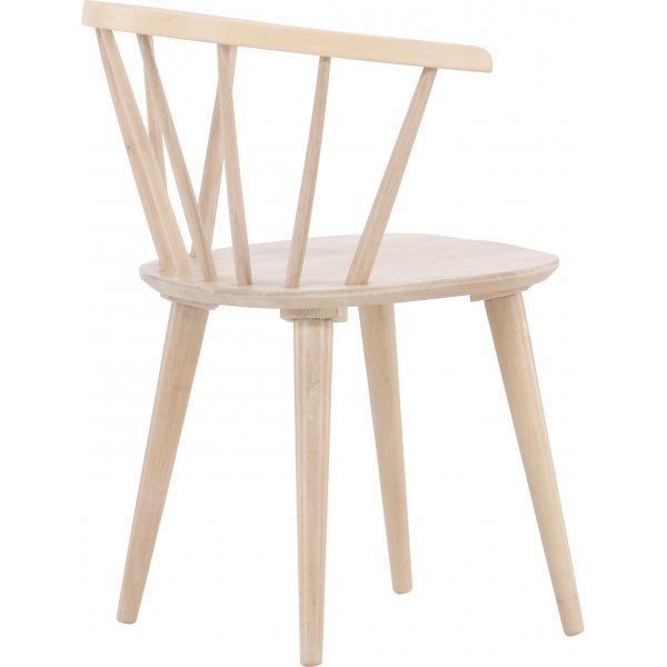 Bobby spisestol - Whitewash