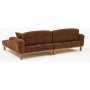 Reims divansofa hyre - Brun
