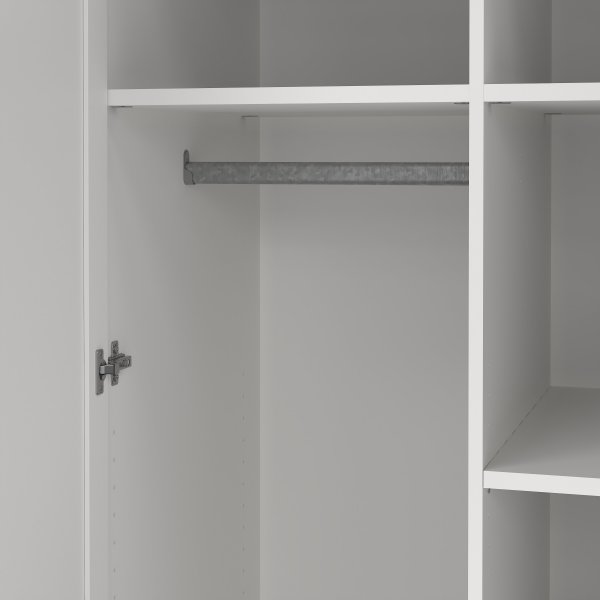 Nordgarderobe med 2 d�rer