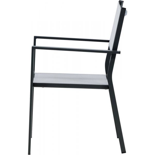 Copacabana spisestuestol - Sort/Grå Copacabana spisestuestol - Sort/Grå