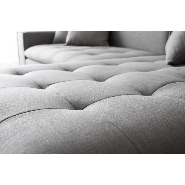 Sace divansofa inkludert pynteputer - Grå Sace divansofa inkludert pynteputer - Grå