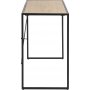 Seaford skrivebord med skuff 110x45 cm - Eik/svart
