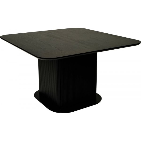 Corbin spisebord 130 cm - Svart askfinr