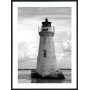 Posterworld 50x70 cm - Motiv Lyn hus