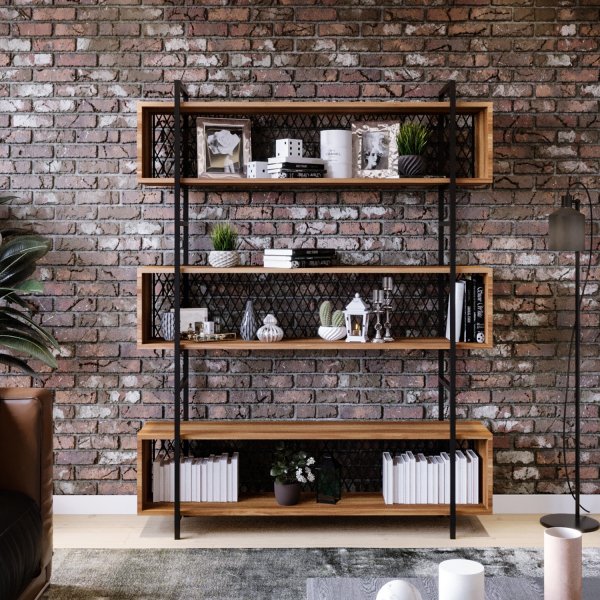 Araf bokhylle 140 cm - Valntt