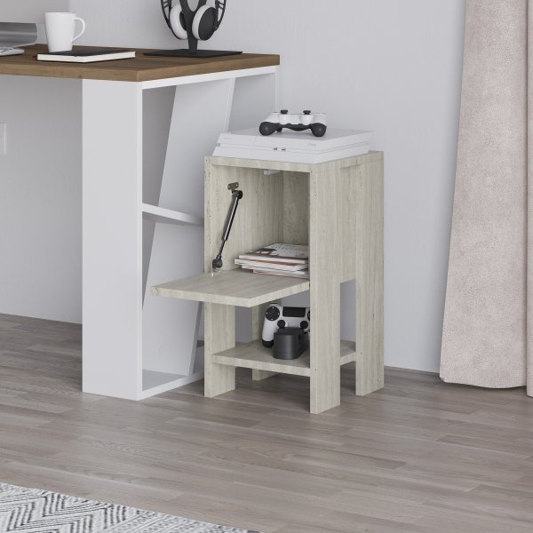 Ema nattbord - Travertin Ema nattbord - Travertin