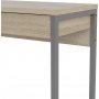 Function Plus skrivebord 101,6 x 40 x 76,5 cm - Eik