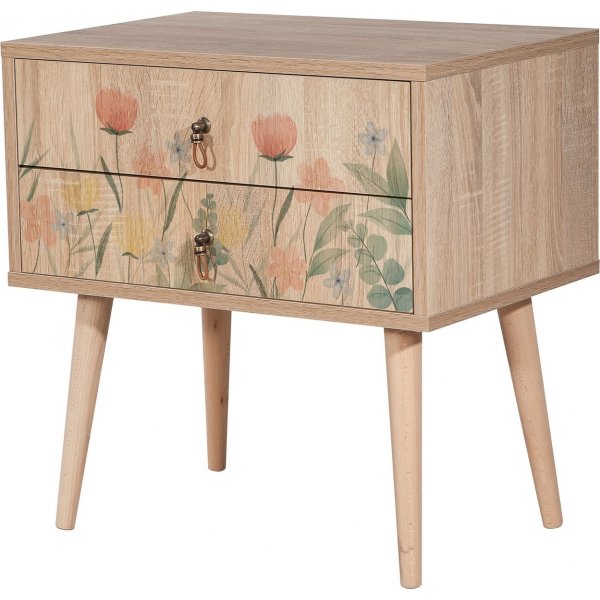 City Tulip nattbord - Beige