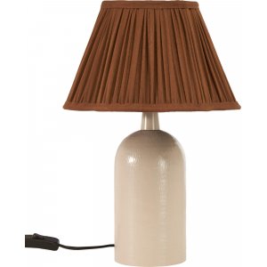 Riley bordlampe - Blank beige/brun - 37 cm