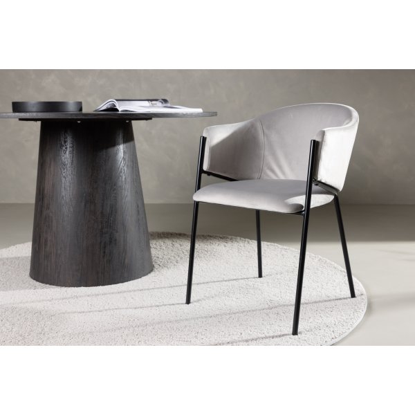 Evelina spisestuestol - Gr flyel