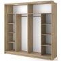 Mervyn garderobe - Shetland eik