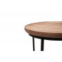 Melissa sofabord set med 2 stk. - Tre/metall