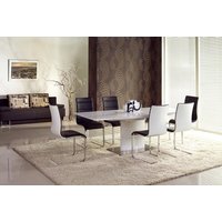Chandrika spisebord 180-220 cm - Hvit Chandrika spisebord 180-220 cm - Hvit