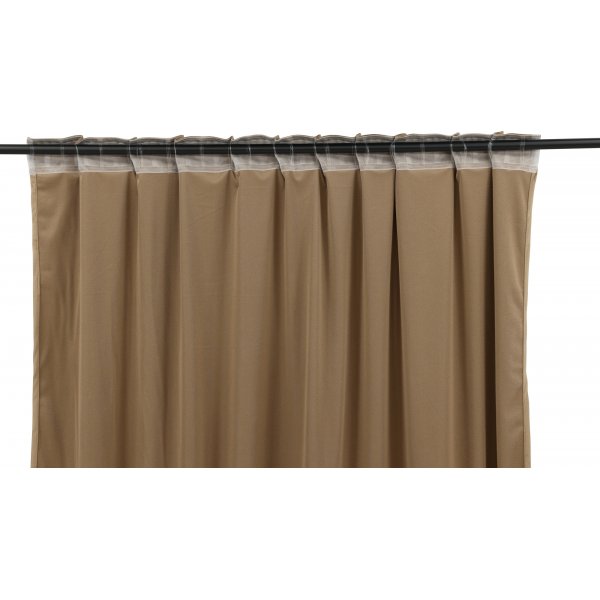 Magdalena gardin, 135x250 cm - Brun