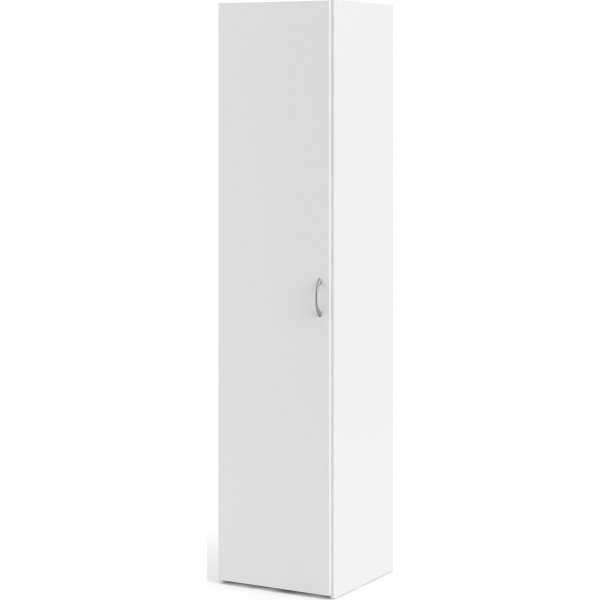 Garderobe hvit 40 cm bred og 175 cm høy Garderobe hvit 40 cm bred og 175 cm høy
