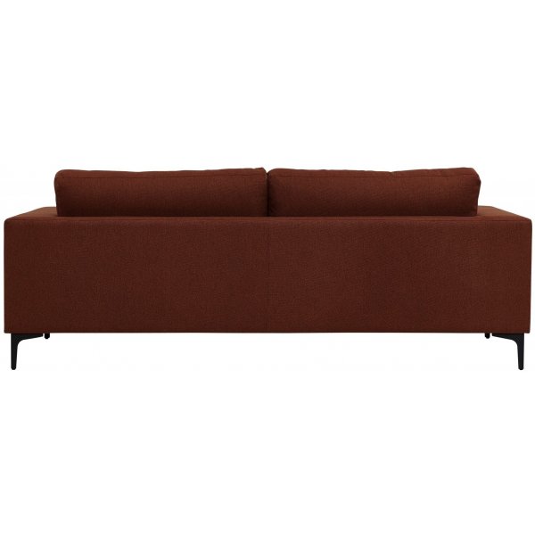 Aspen 3-seter sofa - Rustrød chenille Aspen 3-seter sofa - Rustrød chenille