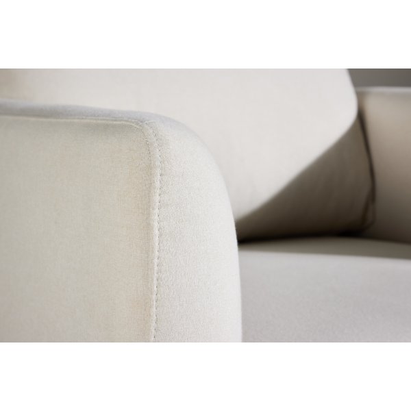 Sky lenestol - Hvit/svart Sky lenestol - Hvit/svart