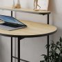 Lob skrivebord - Eik