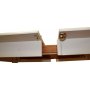 Spisebord Milla 160/206 cm - Hvit