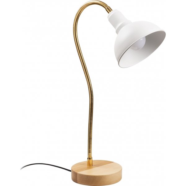 Kummel bordlampe - Hvit Kummel bordlampe - Hvit