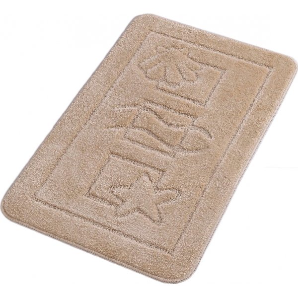 Maritimt baderomsteppe - Beige