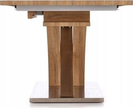 Lyall spisebord - Gull eik/svart