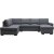 Solna U-sofa 309 cm - Mrk gr + Tekstilrens for mbler