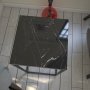 Pure sidebord - Svart/hvit
