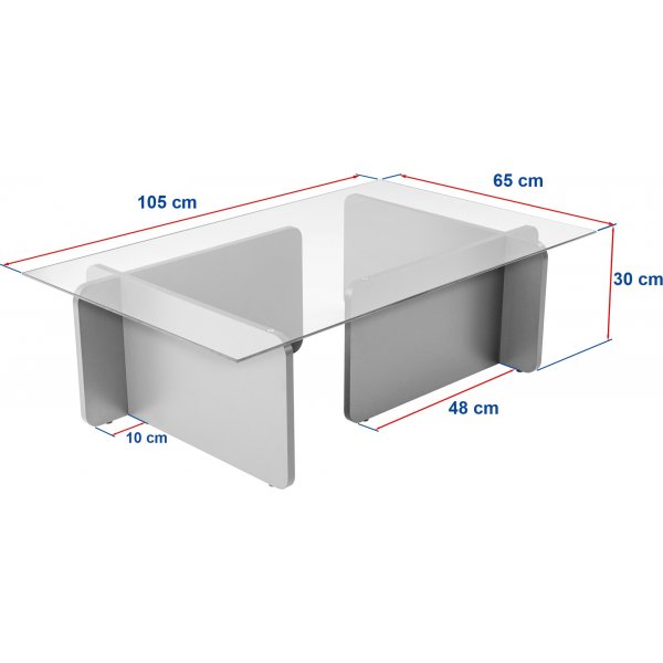 Flavio salongbord - Svart Flavio salongbord - Svart