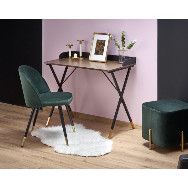 Lachlan konsollbord - Valnøtt/svart Lachlan konsollbord - Valnøtt/svart