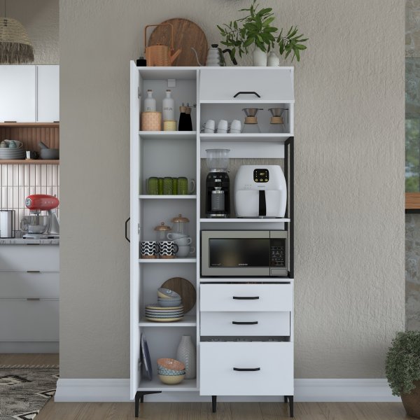 Jericho skap 112 - Hvit Jericho skap 112 - Hvit