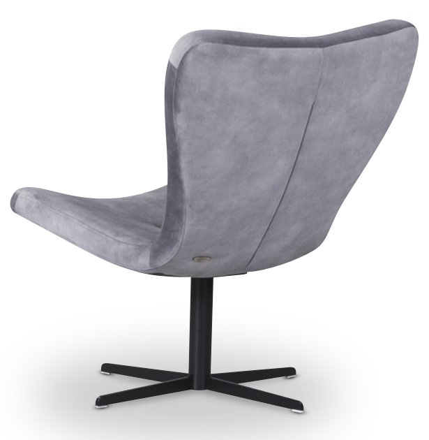 Tulip designer lenestol Lysegrå Velour 5895 NOK Tulip designer lenestol Lysegrå Velour 5895 NOK