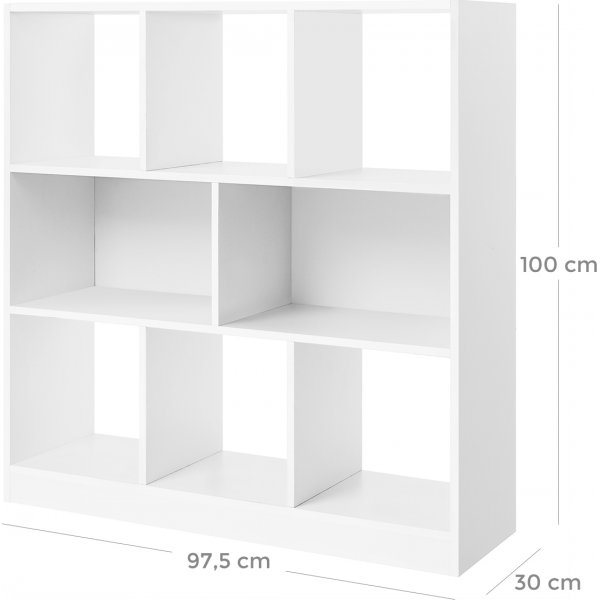 Johnny bokhylle - Hvit Johnny bokhylle - Hvit