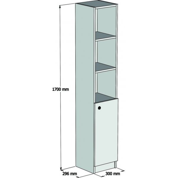 Trend skap - Hvit Trend skap - Hvit