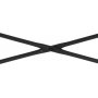 Seaford skrivebord 110 cm - Eik/svart