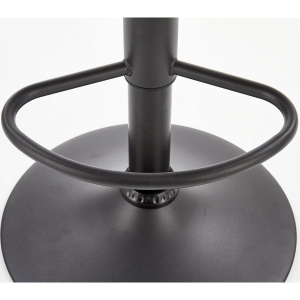 Elfrieda barstol - Mrkegr/svart