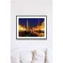 Posterworld - Motiv Kbenhavn om natten - 50x70 cm