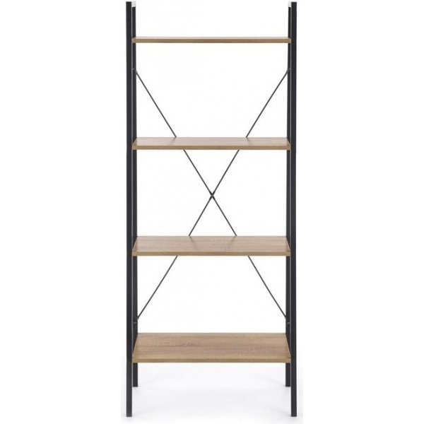Perlie bokhylle - Sonoma eik/svart Perlie bokhylle - Sonoma eik/svart