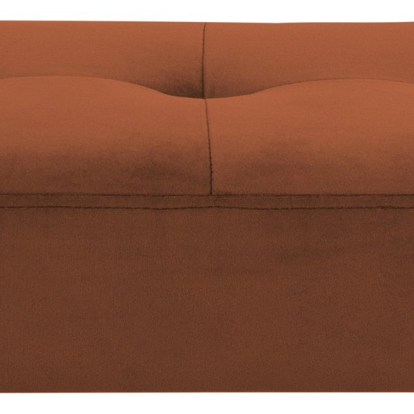 Glory benk 95 cm - Oransje Glory benk 95 cm - Oransje