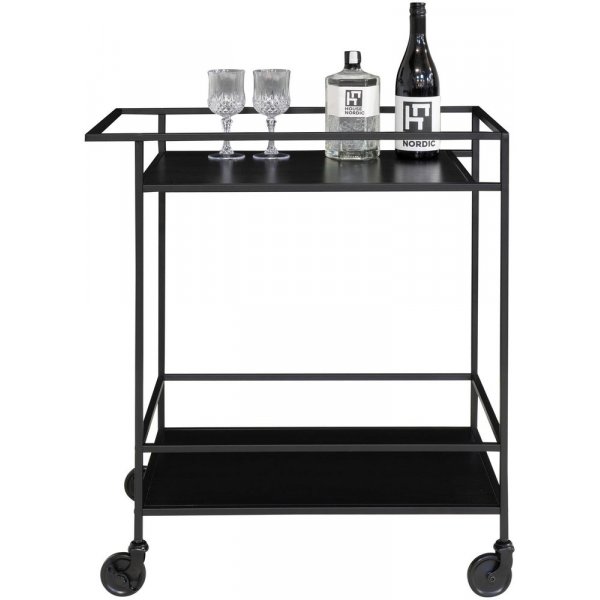 Vita serveringsvogn - svart Vita serveringsvogn - svart