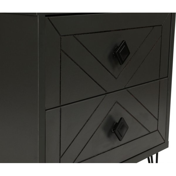 Luna nattbord - Antrasitt Luna nattbord - Antrasitt