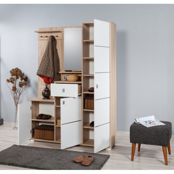 Kardelen 200 hallm�bler - Sonoma eik