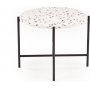 Sidewalk sofabord 50 cm - Terrazzo/sort