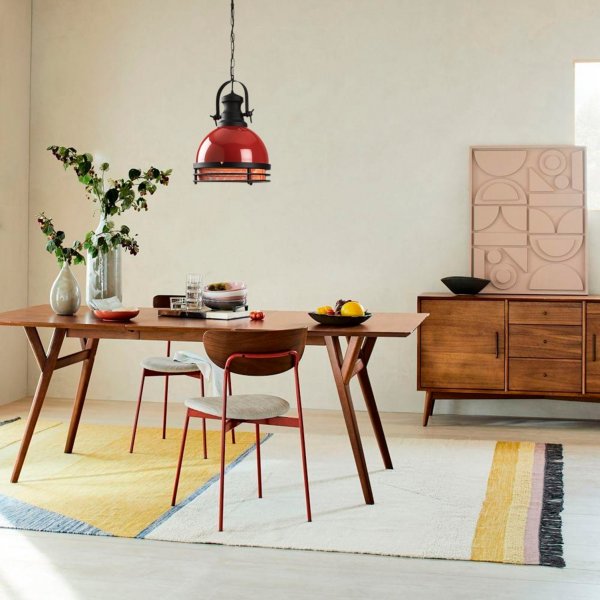 Samba taklampe 3762 - Rød/svart Samba taklampe 3762 - Rød/svart