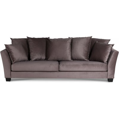 Arild 3-seters sofa med konvoluttputer - Muldvarp + Flekkfjerner for mbler